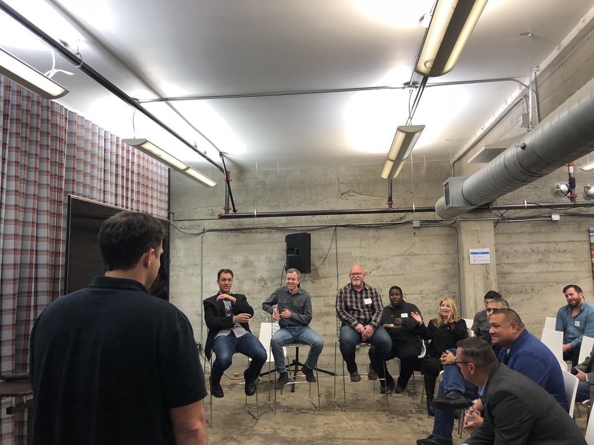 margo_usmc's tweet photo. Scott Young pitching @coding4kicks @VetsInTech #entrepreneur event w/ @Google Launchpad

Thanks to judges Jeremy Neuner, @craigalanhanson and Jason Cain

#SmallBusiness #PitchingAintEasy https://t.co/YKh0GnTYyS