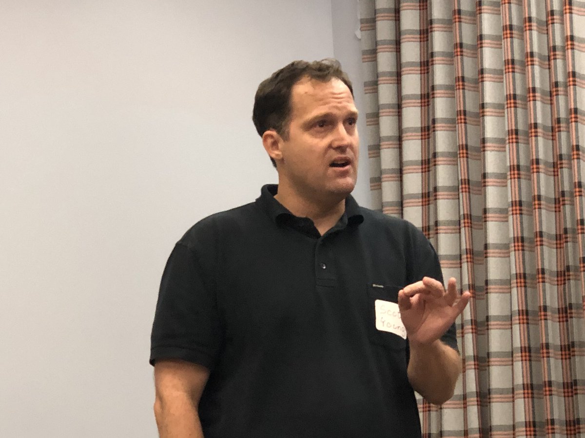 margo_usmc's tweet photo. Scott Young pitching @coding4kicks @VetsInTech #entrepreneur event w/ @Google Launchpad

Thanks to judges Jeremy Neuner, @craigalanhanson and Jason Cain

#SmallBusiness #PitchingAintEasy https://t.co/YKh0GnTYyS