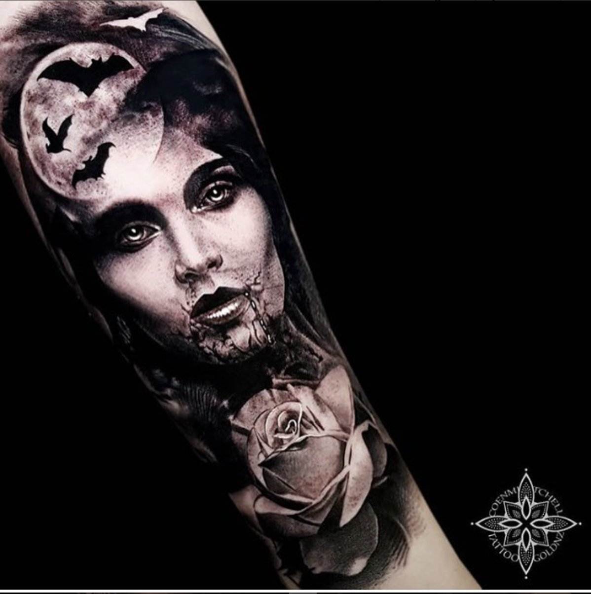 20 Striking Vampire Tattoos  Tattoodo
