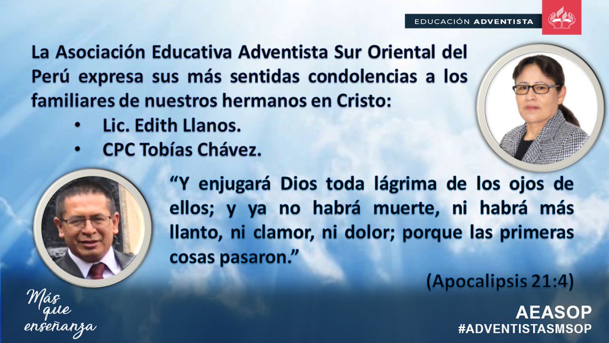 dinobv1's tweet photo. Dios dé consuelo a los familiares de nuestros amigos que dieron su vida cumpliendo el deber. @AdventistasMSOP @EnzoChavez @EducacionUPS @abelapazar https://t.co/EFgP289K6I