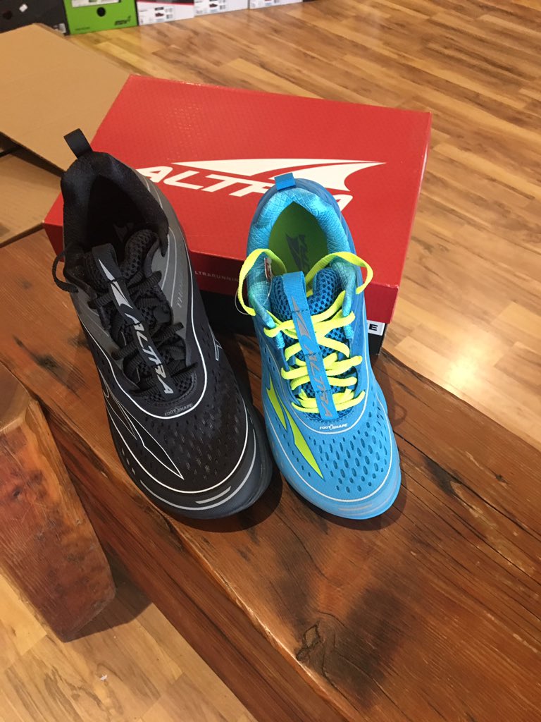 7HillsRunShop's tweet photo. By the @TheGingerRunner's recommendation we got more @AltraRunning #TorinThreeFive mesh in!! #ZeroDrop #EmbraceTheSpace #EmbraceTheGinger π https://t.co/TTNJ0qektO
