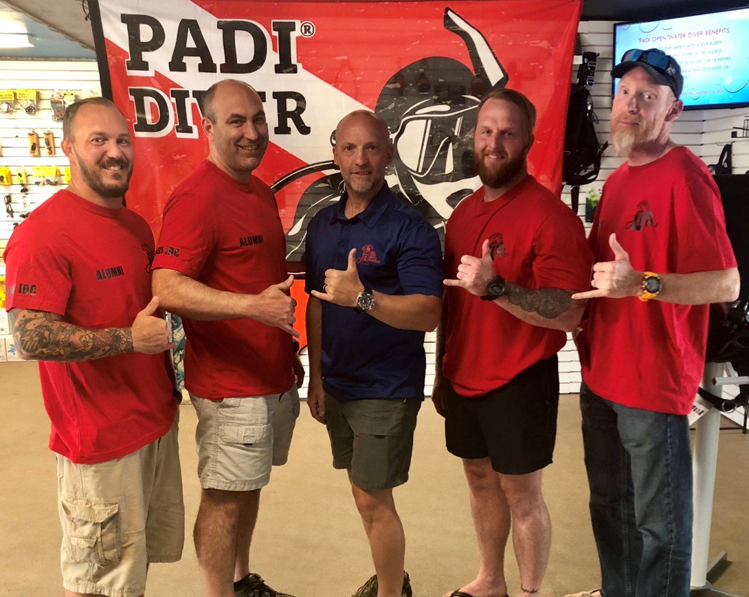 Congratulations to our newest  #PADI IDC Staff Instructor Roger Barakat and good luck this weekend to our #PADI Instructor candidates Clint, Mark, CJ and William.
#Orlando #Florida #scuba