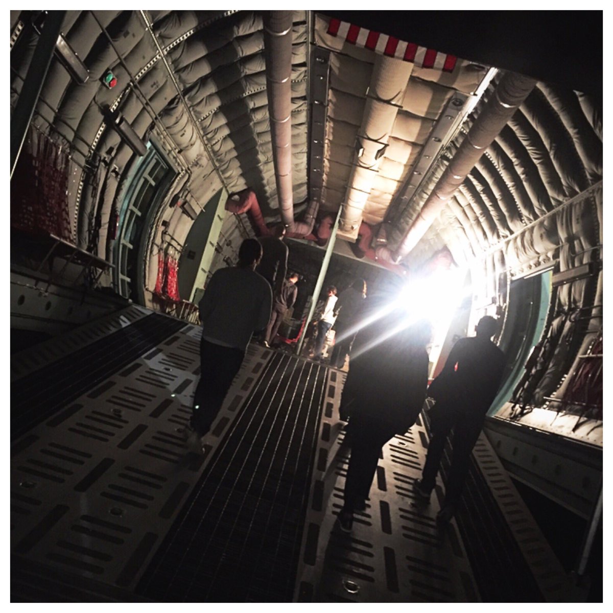 Season 2 @SEALTeamCBS writers tour the sets, including the C-17. We’re back! 👏🏼❤️🇺🇸 #SealTeam