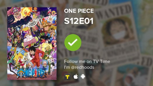 Ianwangjii's tweet photo. I've just watched episode S12E01 of One Piece! #onepiece #tvtime https://t.co/Hnm15OCUo2 https://t.co/GBEQFk5syS