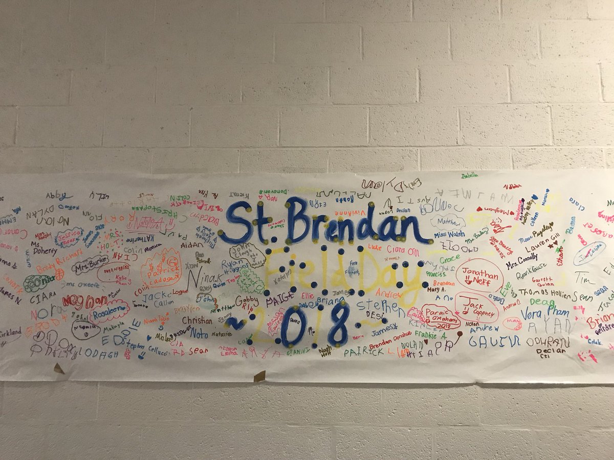 stbrendanschool's tweet photo. Field Day 2018 @RCABKMEARS @RCABAmy @RCABmgoslin @bostoncatholic https://t.co/jRDXKYVc5I