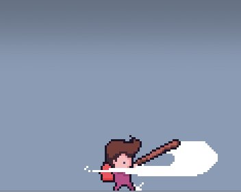 joshrivera's tweet image. swing action frame, working on new anims and art #gamedev #slowprogress