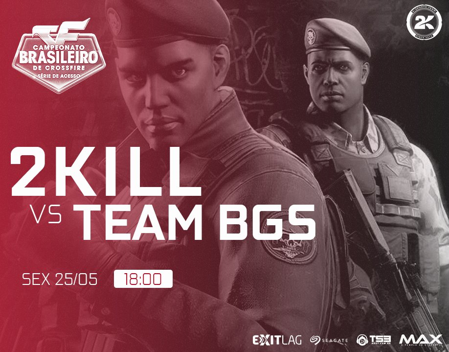 2KillGaming's tweet photo. BATALHA FINAL!
Estamos prontos para a final do @Cross_FireBR da vaga a modalidade elite.Daremos o nosso melhor e queremos trazer mais essa conquista para vocês.
Contamos com vocês, sua torcida nos motiva!
JUNTOS SOMOS MAIS FORTES!
#Ready2Kill #Go2kill #JuntosSomosMaisFortes https://t.co/6KqkBGlu0z