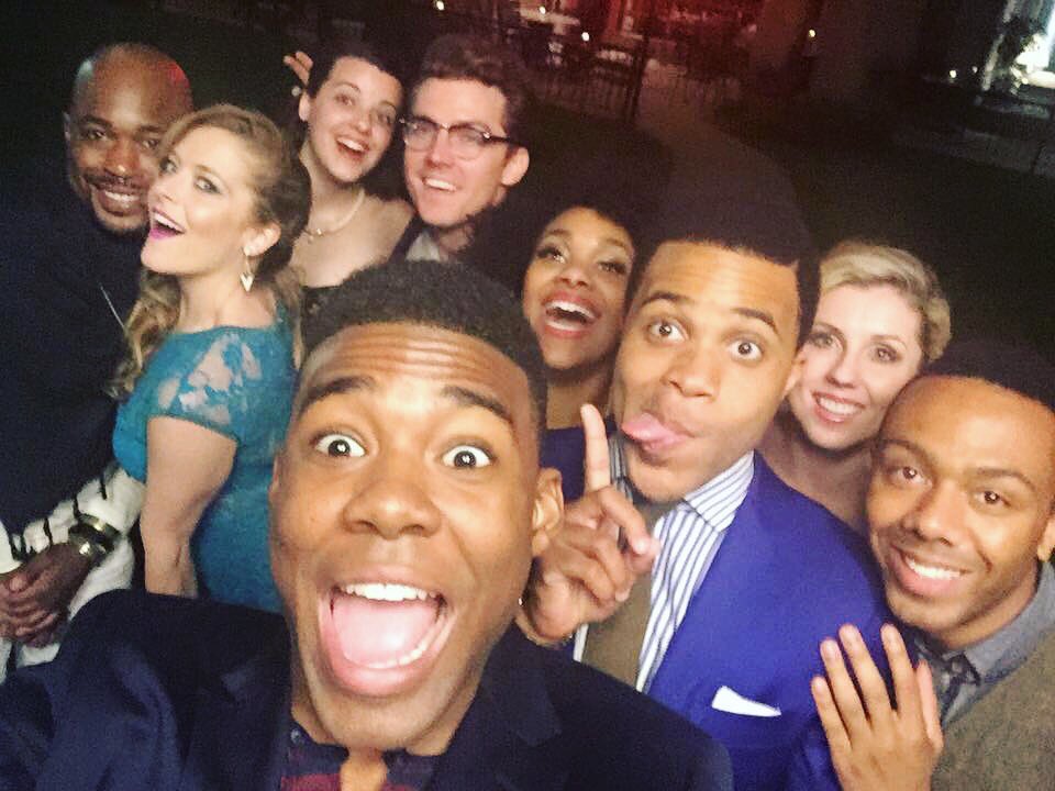 #fbf to opening night with Smokey Joes Cafe @stagesstlouis !! Miss everyone! I’ll be in town next week. Hope to see some familiar faces around town. 
#stlouis #stagesstlouis #musicals #musicaltheatre #theateenerd #travelforwork