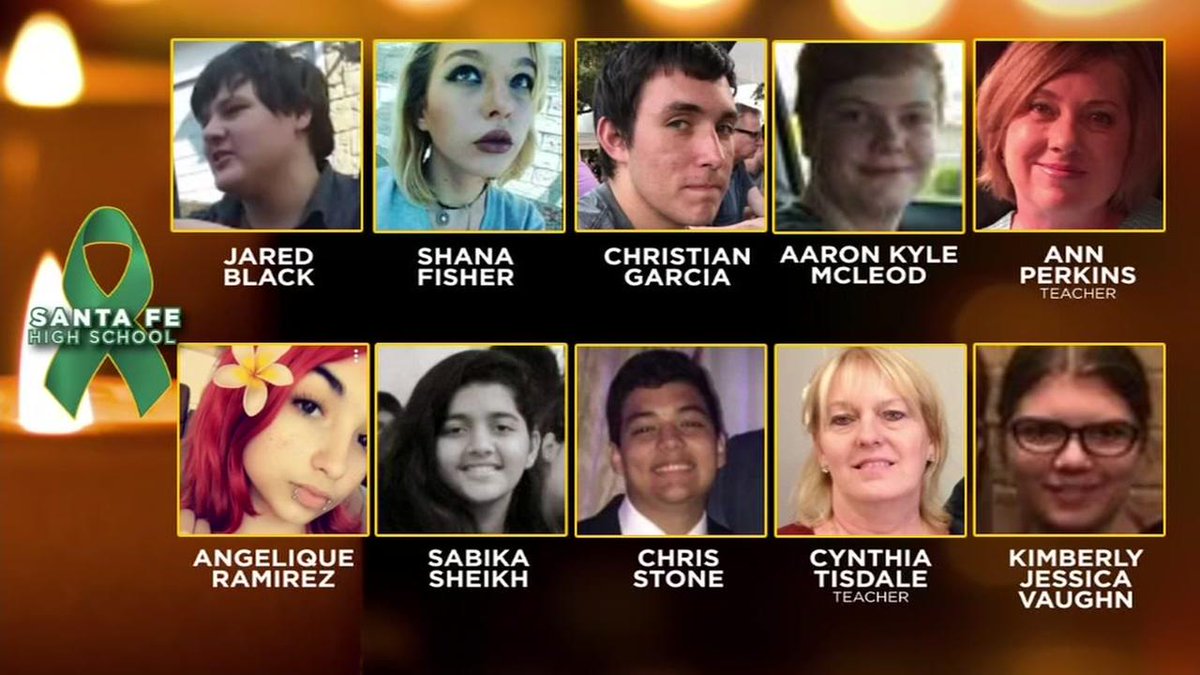 Each of these #SantaFeHighSchool victims is calling on each of us to rise up and #ACT