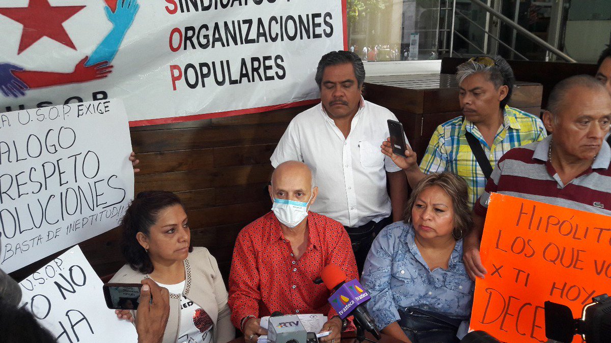 USOP mantiene postura de ser escuchados por alcalde de Xalapa <a href="/Hipolito_Rguez/">Hipólito Rodríguez Herrero</a> <a href="/AytoXalapa/">Ayuntamiento de Xalapa</a> nuestroenfoque.mx/noticias/3395-…