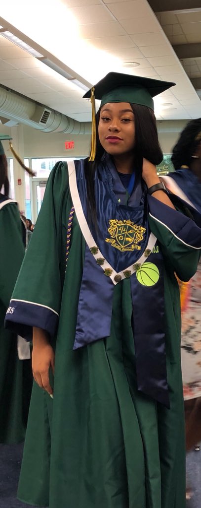 On May 23, 2018 I graduated from highschool 💙💚 This definitely is a big accomplishment and now I’m ready to start my new journey into college #WestGeorgia’22 💙❤️