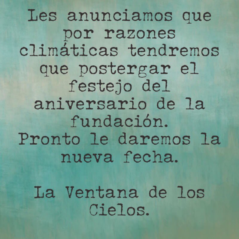 LaVentanadeloscielos (@laventanacielos) on Twitter photo 