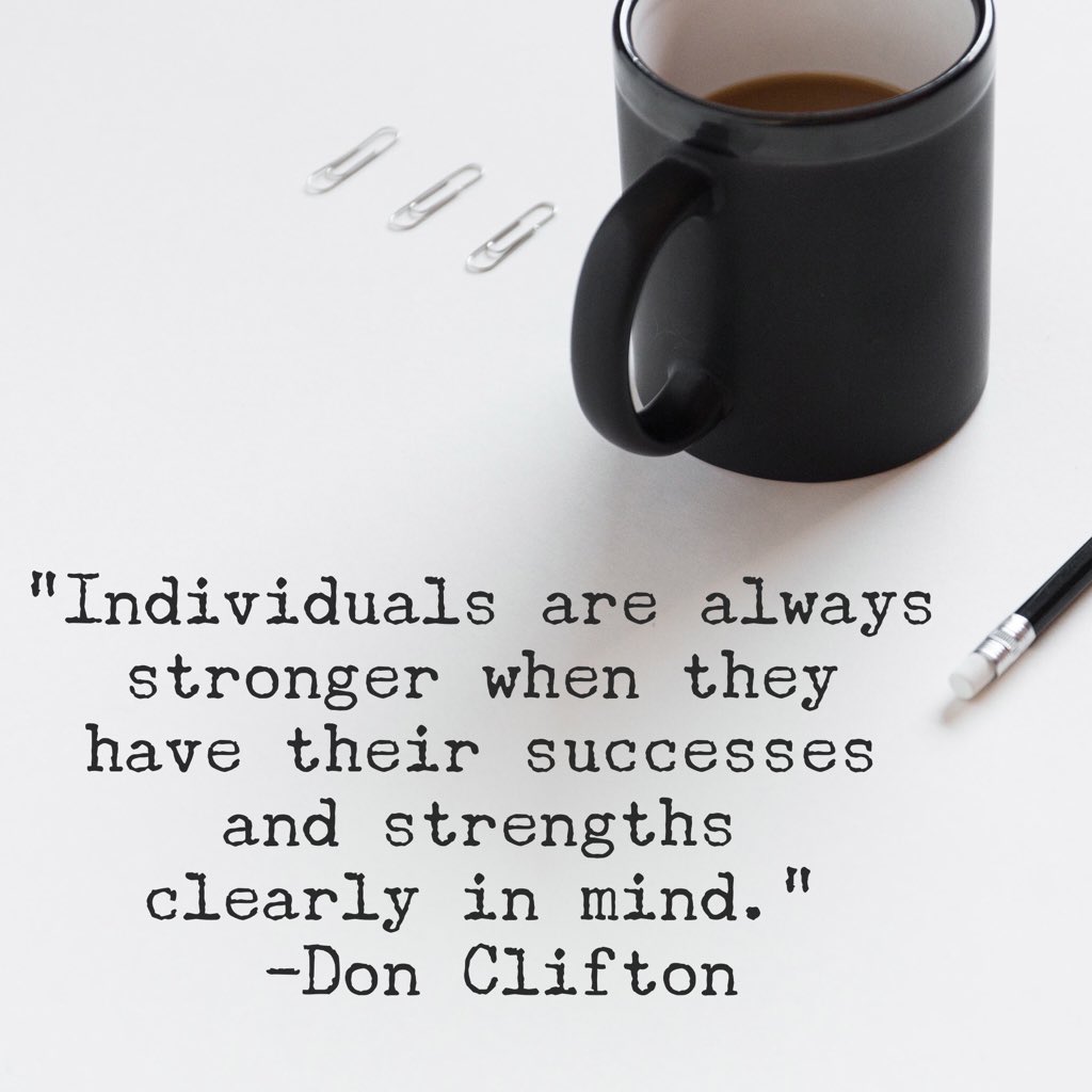 Study your successes! #Strengths #StrengthsTheory