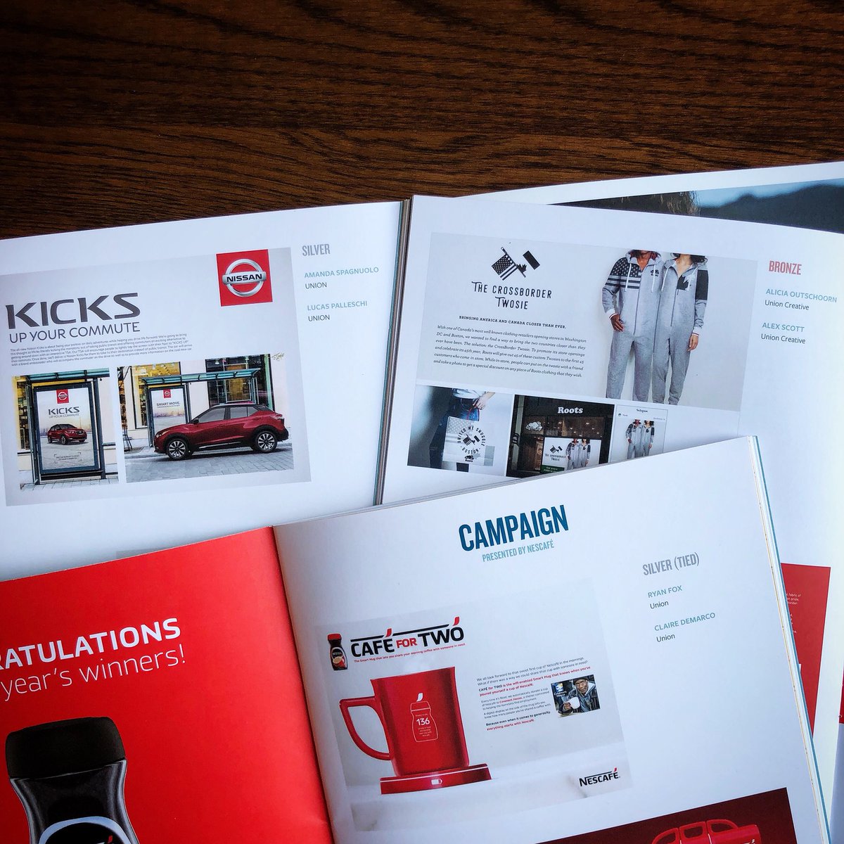 UnionLocal416's tweet image. Super proud of our creative teams for dominating the #NationalAdvertisingChallenge! Check out their outstanding work: nationaladvertisingchallenge.com/winners #UNION416