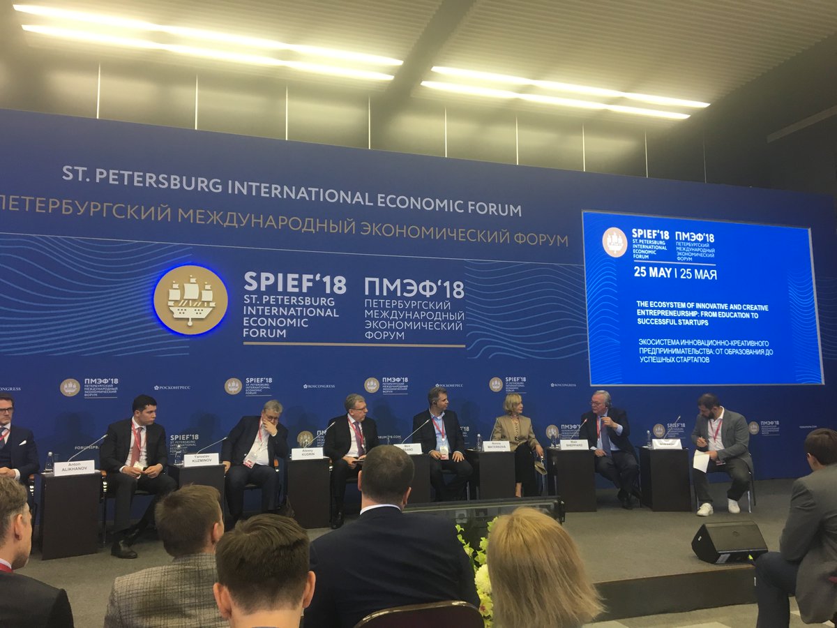"Instead of asking how they succeed as countries, nations should ask how they succeed as sets of competitive cities or regions." - <a href="/blairsheppard/">Blair Sheppard</a> at #SPIEF's panel on The ecosystem of innovative and creative entrepreneurship <a href="/PwC_Russia/">Технологии Доверия</a>