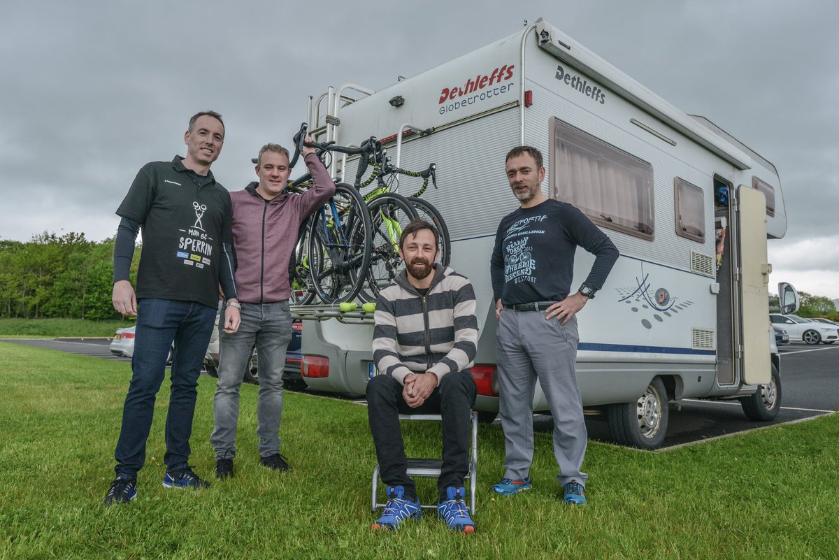 manofsperrin's tweet photo. Meet Keith, Sean and Enda. They arrived at Man of Sperrin 12 hours before go-time.
This is the story of 3 men, 3 bikes, and a camper van – living the dream in the Sperrins. #MOS18
https://t.co/q8TYZI5hd9 https://t.co/9UpXWSK2Jh