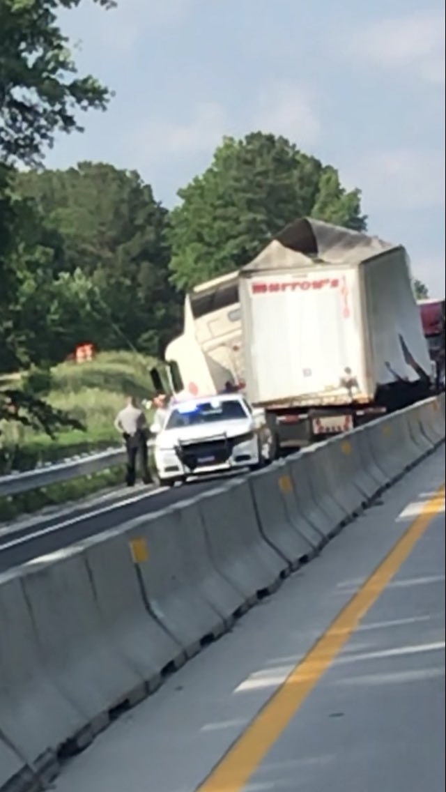 #wral 85SB. Mile marker 222-223