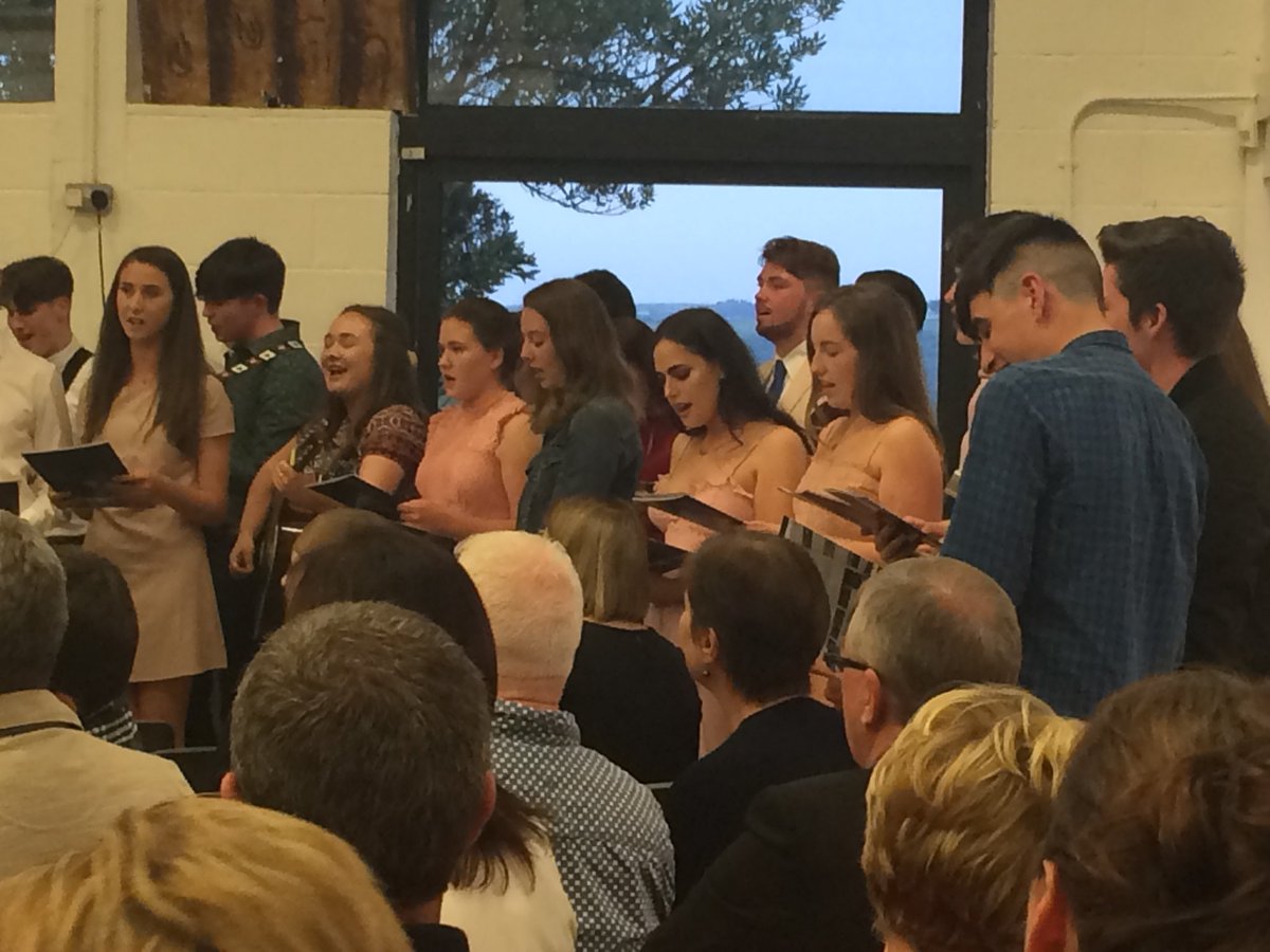 Congratulations to a very special group of students on a moving Mass and Graduation ceremony last night. <a href="/KinsaleComSch/">Kinsale Community School</a>