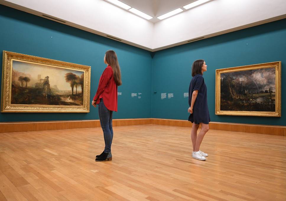 Constable and Turner paintings exhibited together for first time in 187 yea...