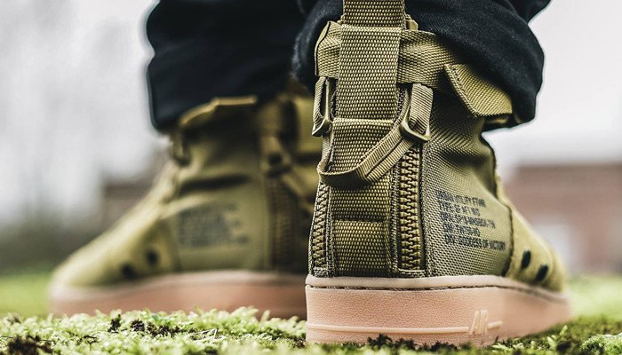 nike sf af1 mid desert moss desert moss