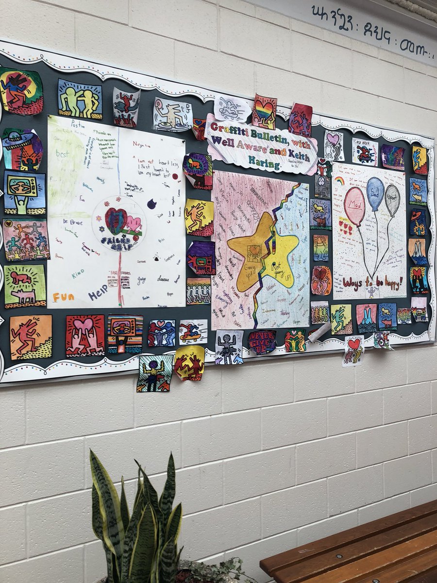 KingEdwardWSD's tweet image. Not only is this beautiful and student created, but also shared important messages! Way to go @KingEdwardWSD learners! #wellaware