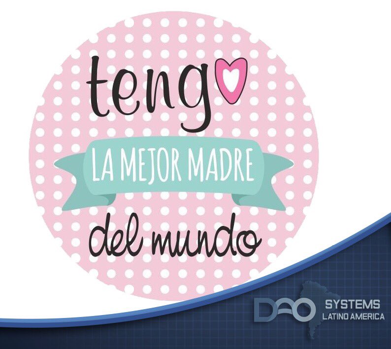 dao_systems's tweet photo. Madre solo hay una ❤️!

DaoSystems les desea un hermoso día! ♥️

#EfficientSoftware
#EfficientHardWare
#DaoSystemsLatinoAmerica https://t.co/UTUKTuxMlJ