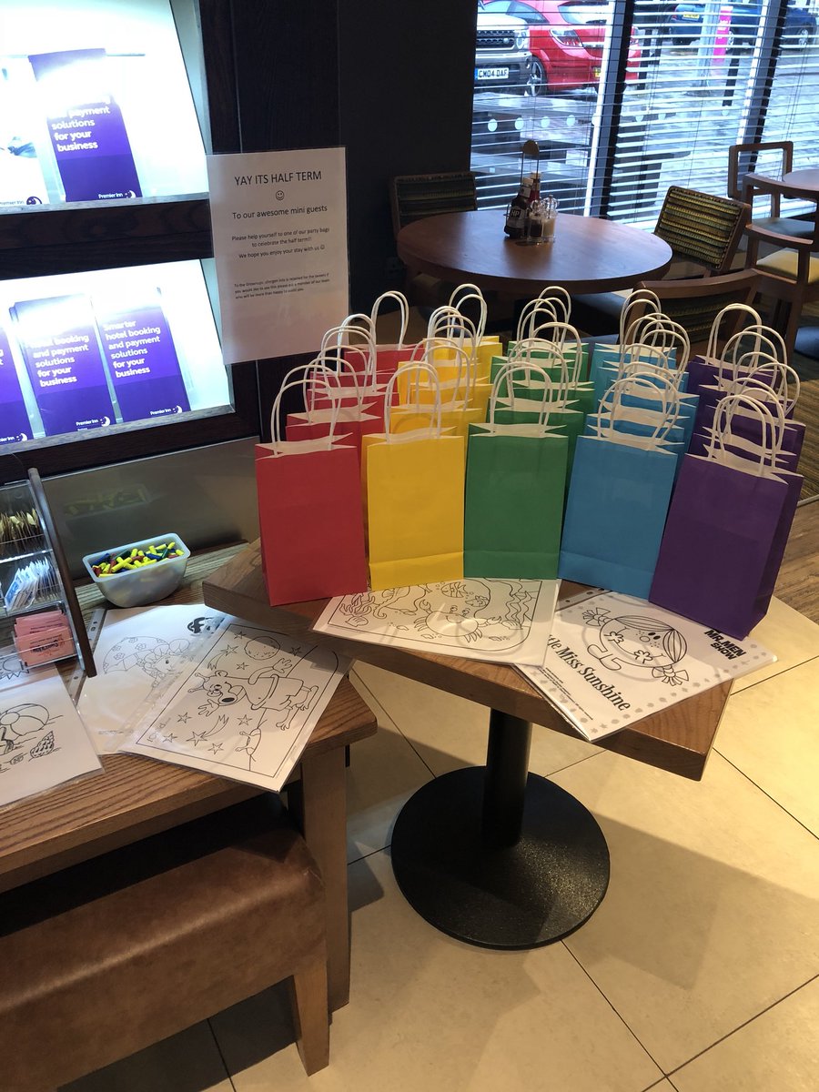 Party Bags for our mini guests to celebrate half term!! 😍 #halfterm #PISummerWow #miniguest <a href="/Minafattahi/">Mina Fattahi</a>