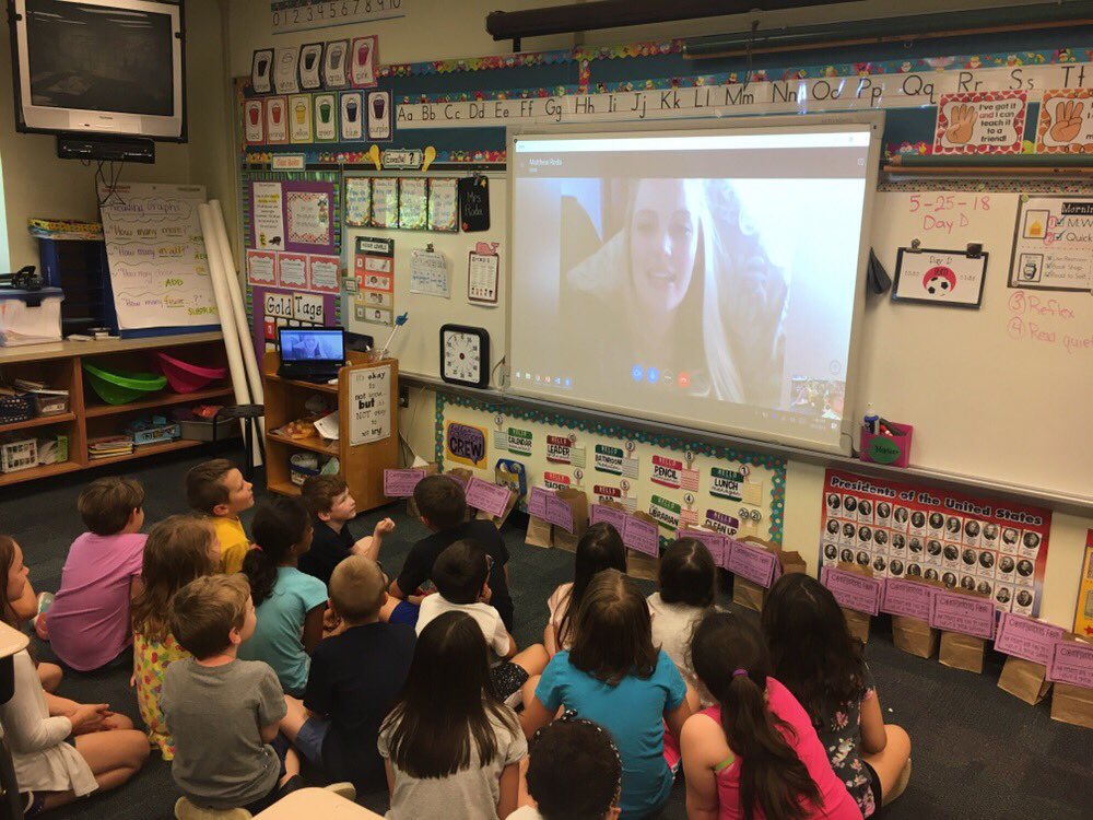 Thanks @SkypeClassroom for allowing me to introduce my new baby to my students today! <a href="/Mr_Esbenshade/">Highland Elementary</a> <a href="/GoMounts/">Ephrata Area SD</a>