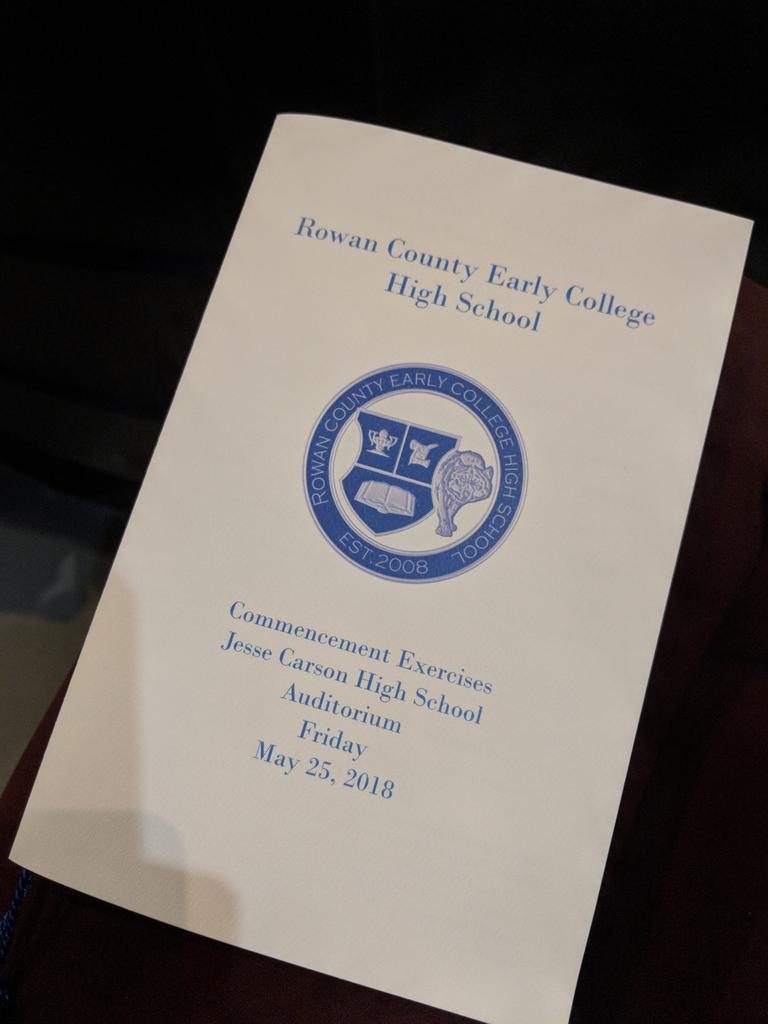 kh_unc's tweet image. Congratulations to Rowan County Early College graduates! #earlycollege #comm_coll