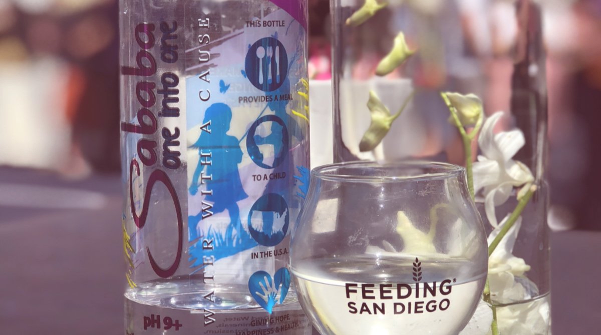 sababawater's tweet photo. Thank you @feedingsandiego for a wonderful partnership. #TheSababaWay #SanDiego #FeedingSanDiego https://t.co/MnCuswKE4d