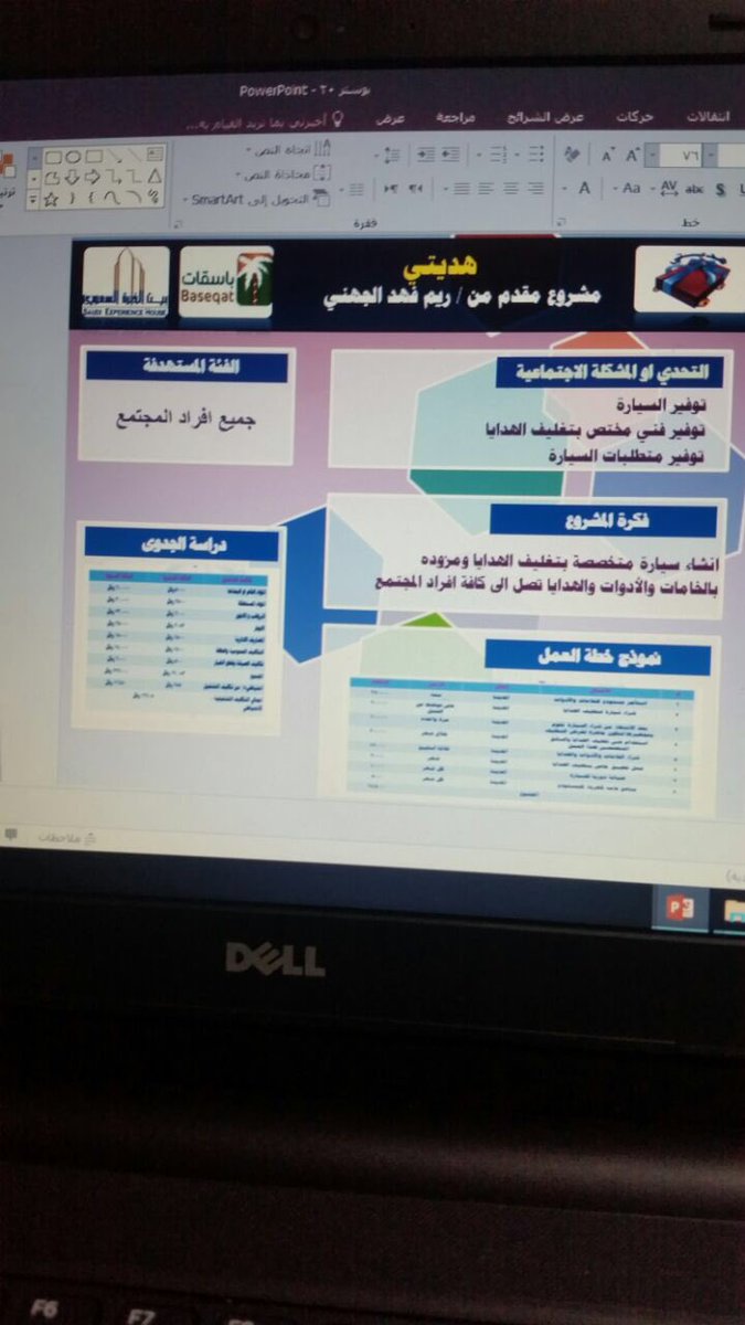 يحدث الان:
الاستعداد لمعرض استطلاع رأي العملاء حول أفكار مشاريع برنامج صناعة شركات الريادة الاجتماعية.