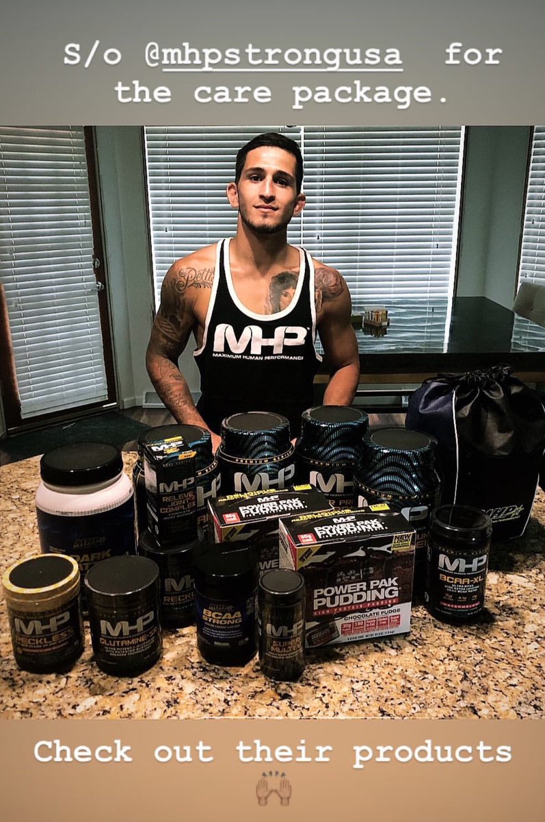 sergiopettis's tweet photo. Fueled by @mhpstrongusa #UFC #TeamMHP https://t.co/v45wQq9pag