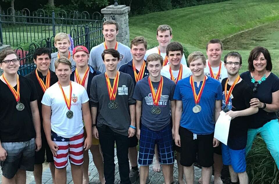 What a great night to close out and even greater year! We had so much fun at our end of the year pool party!! Thank you to our seniors Bryan Barry, John Craycroft and Adam Denney for being dedicated and never quitting! Have a great summer everyone!!!!!