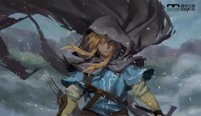 One hour speed painting 