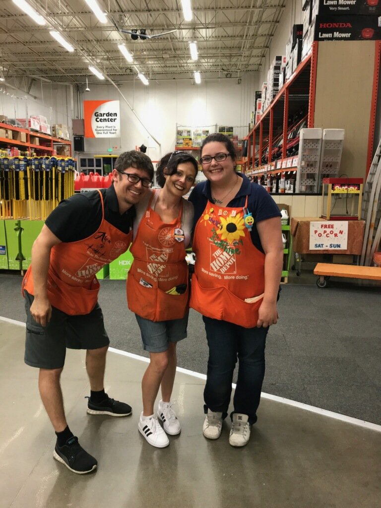 ShelbyRiesbeck's tweet photo. I absolutely love my night crew if it wasnt for you guys tonight it would have been major chaos @HomeDepotWest @AlexanderCory1 @coryalexander15 @gvinnieb shaylin puddy and teresa! I love you guys!!! https://t.co/6JgD1OIQdr