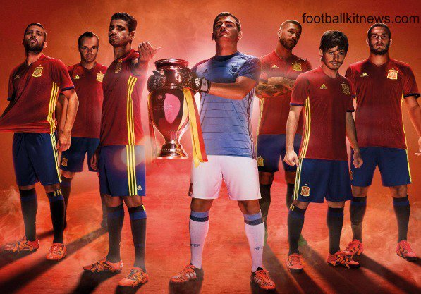 new spain jersey euro 2018