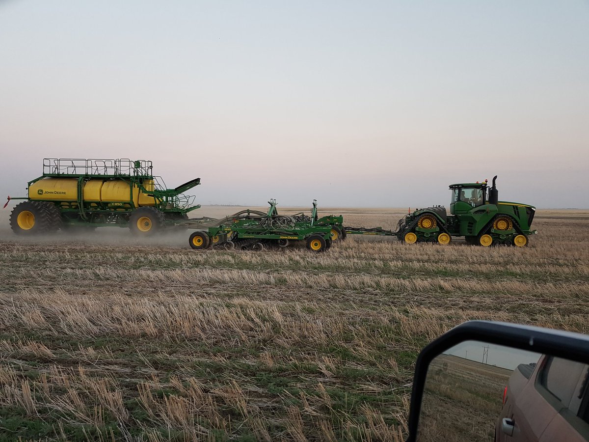 Well this 80 year old is still enjoying life.  Doing what he loves.  Good work dad #plant18#farmforever