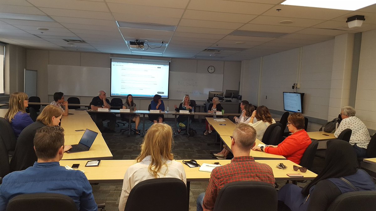 ProfDrewSays's tweet photo. Great job today to our Innovate panelists, dicussing Online testing at Fanshawe! advlearn @advlearn @FanshaweTeach #AdvLearn2018 https://t.co/q2OT7sqHru