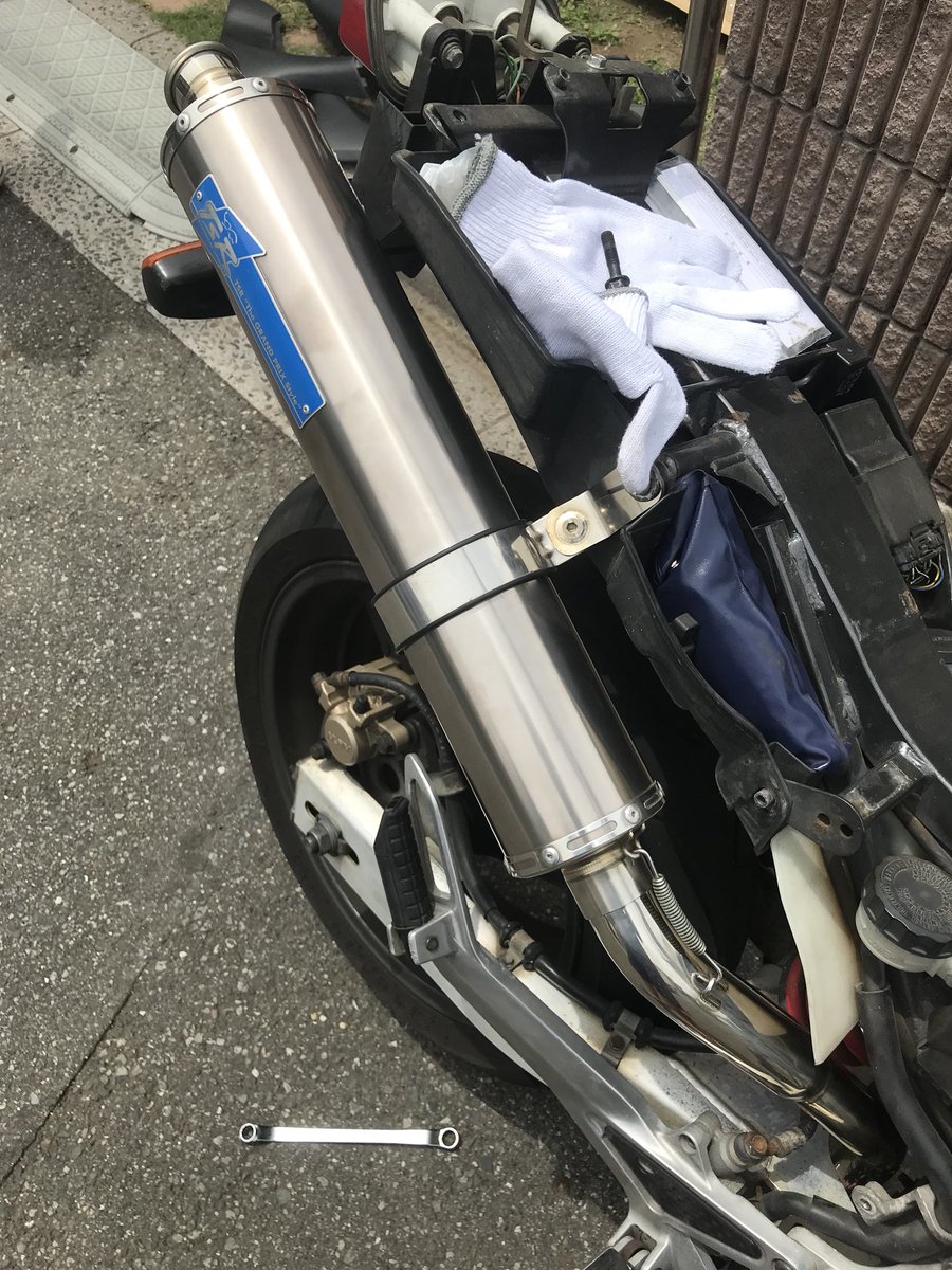 ホーネット250 TSR スリップオンマフラー 大人気新品 sandorobotics.com