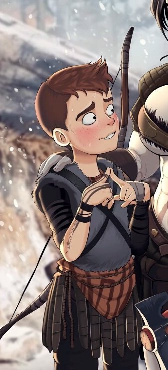 Sebastiankuma's tweet photo. @Guts200 *mirando sus pecho con intriga y emoción* s-se puede tocar https://t.co/luimDOphaL