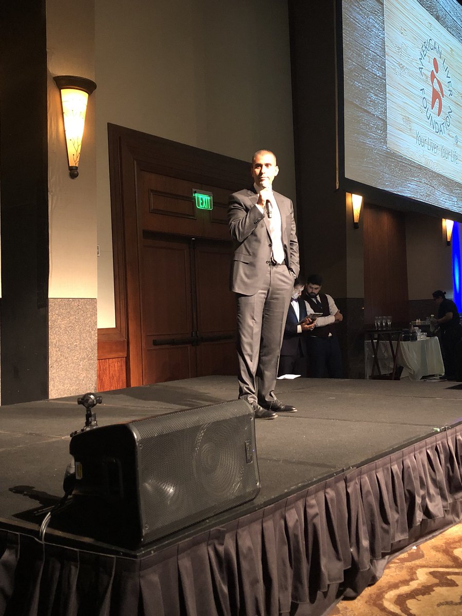 MathurAmitK's tweet photo. Scenes from a successful #flavorsofphoenix to raise funds for #liverdisease research. Dr Bashar Aqel from @MayoClinic giving remarks! https://t.co/YWAIDc9wpB