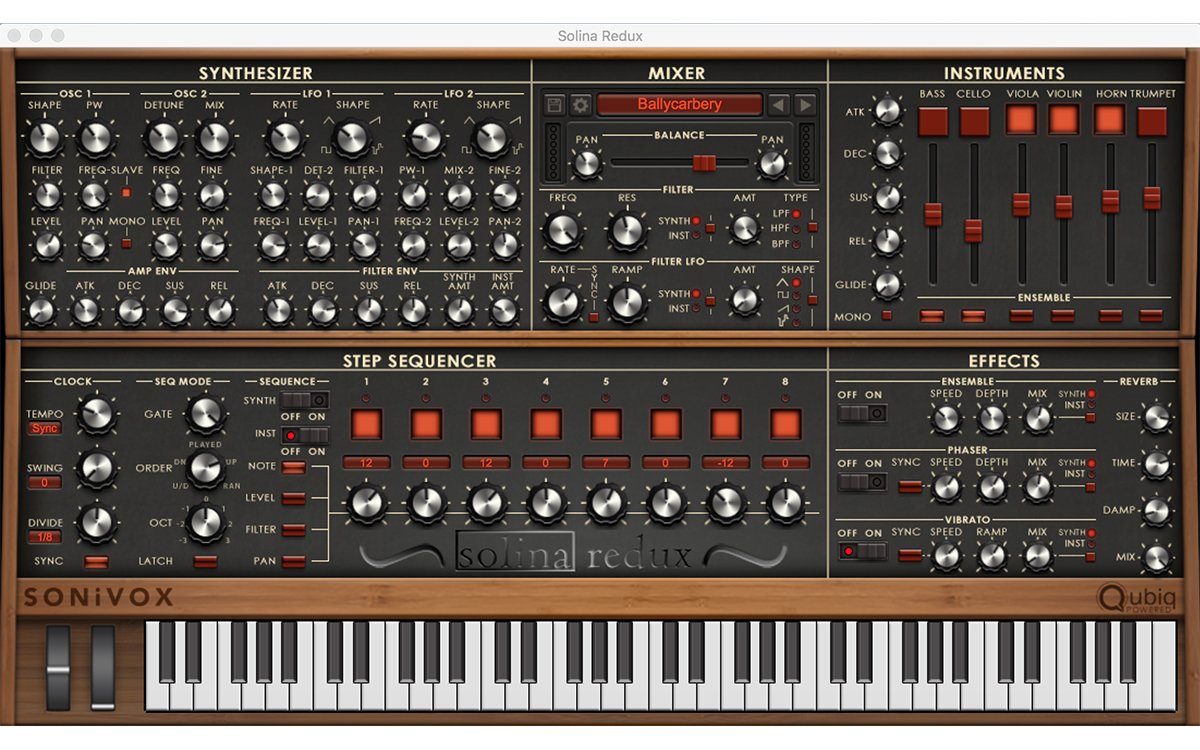 New <a href="/SONiVOX/">SONiVOX</a> Solina Redux doubles an ARP Solina emulation with a virtual analog synth &amp; 2 step sequencers. $125 until June 30; $250 after. 
bit.ly/2KSQ33k