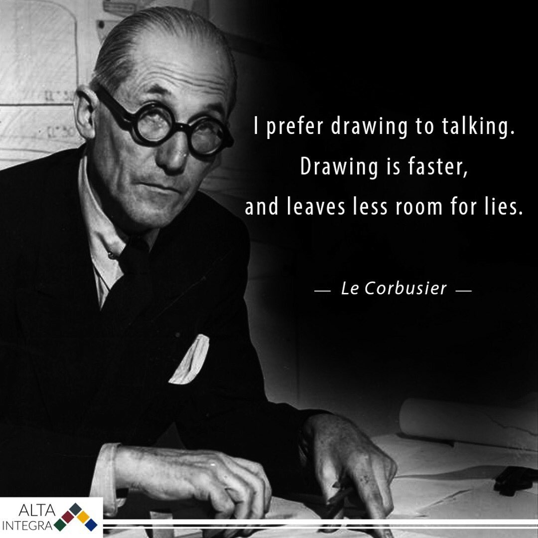 herwgunawanwork's tweet photo. Le Corbusier -- Swiss-French Modern Architect

#architect #architecture #architecturalacoustics #buildingphysic #architecturalacoustic #noisecontrol #lightingdesign #daylighting #buildingthermal #airquality #greendesign #quotes #architecturelovers #design #designer https://t.co/ZzRNIP3F7L