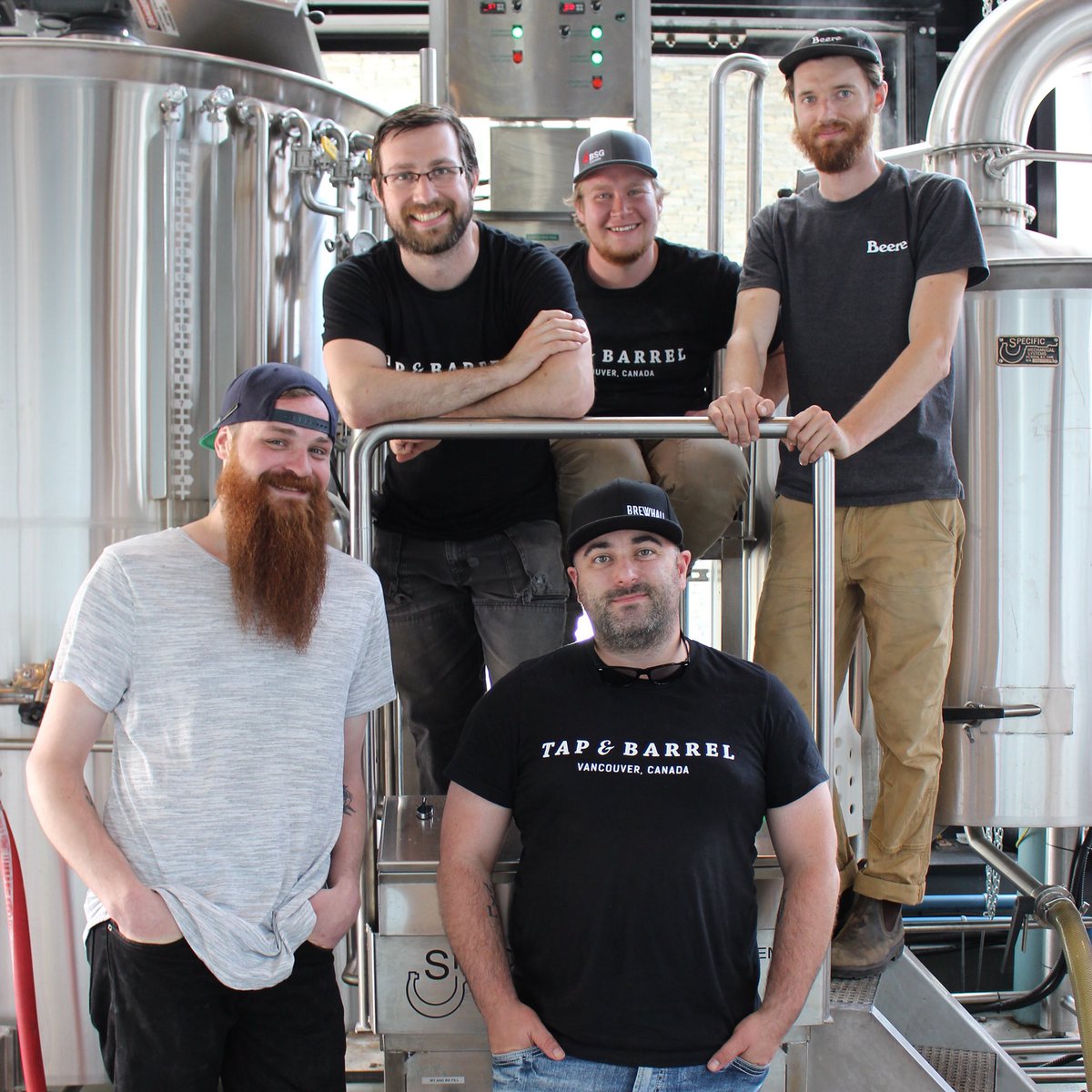 dgbars's tweet photo. Today’s #collabobrew collaboration was with @BeereBrewingCo and @brewhallyvr — #DoubleRadler name and launch date TBA soon! @tapandbarrel #brewing https://t.co/c28lH9wQi4