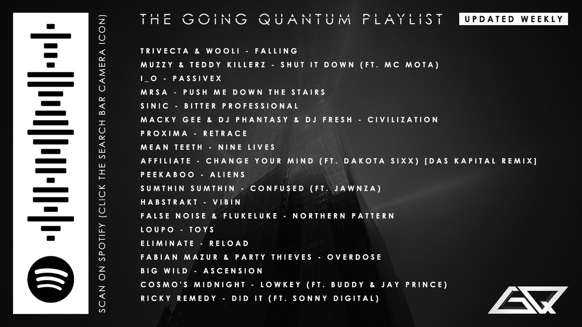 New tracks added to The Going Quantum Playlist on Spotify!
🏴 Listen here: bit.ly/gqspotifyplayl…