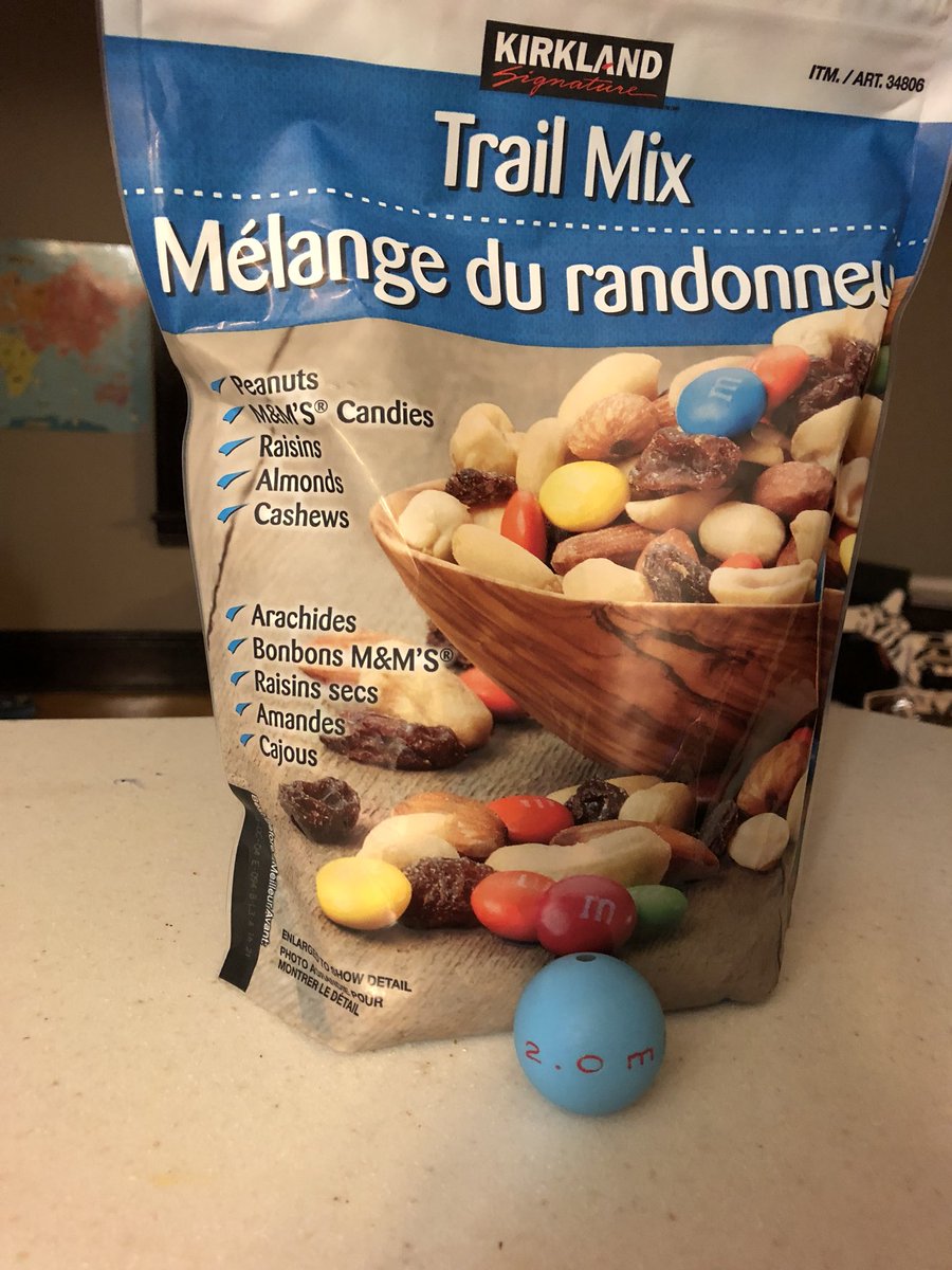 That’s an awfully odd looking m&amp;m in my trail mix..
<a href="/costcocanada/">Costco Canada</a> <a href="/Costco/">Costco</a>