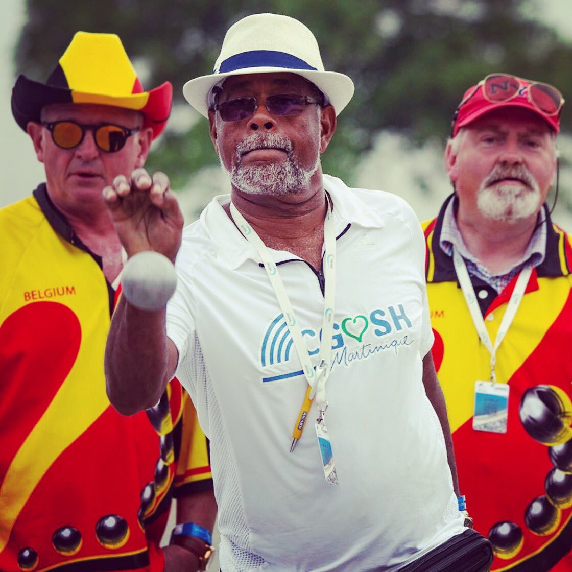 caroline_paux's tweet photo. Nouvelle journée des jeux mondiaux du sport d’entreprise qui se déroulent à La Baule en Loire Atlantique. 5000 participants, 25 nations, 25 disciplines. Epreuve du rugby. #labaule #wcsg2018  #petanque https://t.co/YOyVAdIKMg