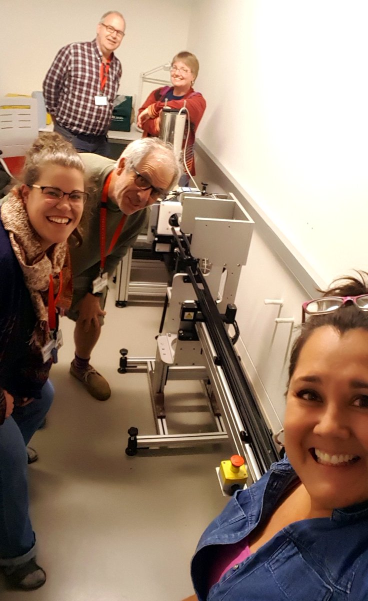 lopezgi's tweet photo. Today marks another milestone for our #OSLDating #Luminescence #Lab: a new Multi-Sensor Core Logger MSCL-S!! 😊
Big thanks to Peter S. & Melanie H. #GEOTEK Ltd. UK!!!
#SedimentCores #Petrophysics #MS #GammaSpectrometry #Spectrophotometry
@CENIEH @CENIEH_Labs #ICTSNews @Grafinta https://t.co/zGtZz5vyTN