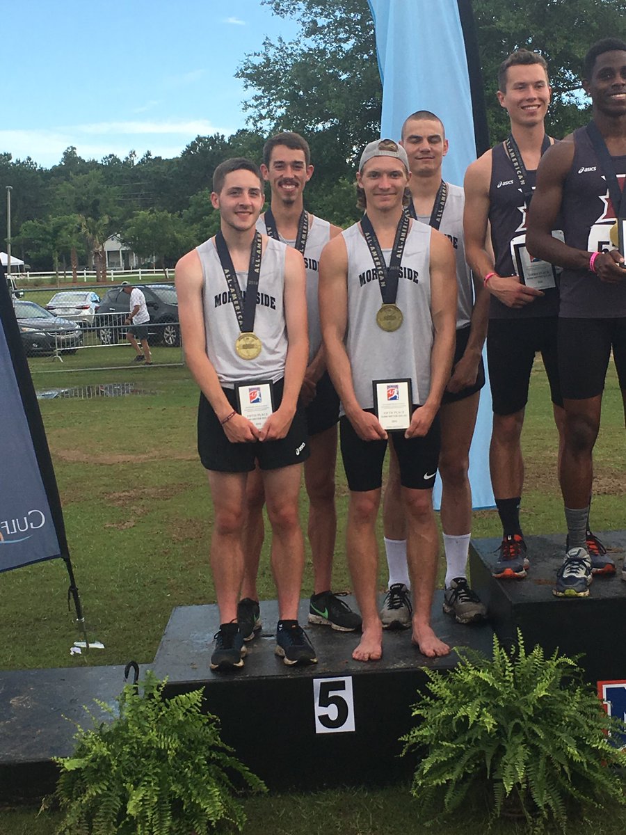 Mside_Track's tweet photo. This 7 time All American has run his last race as a Mustang! @JacobGreen711 has PR’s of high 48 in the 400, low 1:52 in the 800 and a 228 in the 1000! He is even a better leader! Farewell, Jacob!! https://t.co/OEODNsu0Gz