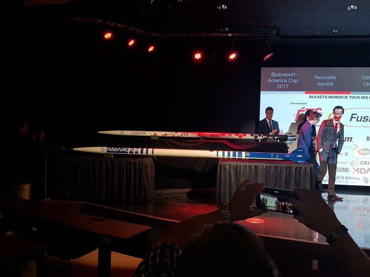 PolyOrbite's tweet image. En direct du dévoilement des fusées @OronosPoly !!! #space